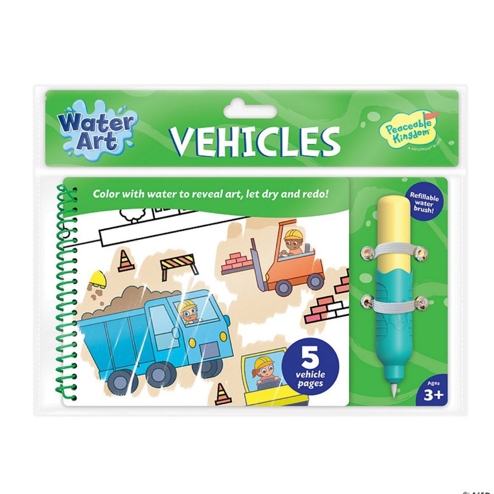 Water Art Book: Vehicles